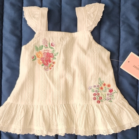 Juicy Couture White Floral Shorts Set - Picture 2 of 6